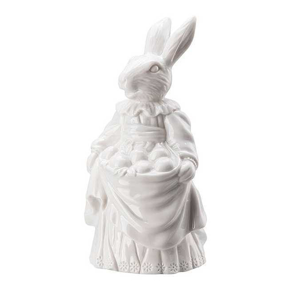 Статуетка великодня «Леді кролик» біла Hutschenreuther Hasenfiguren Weiss, висота 13,3 см (02350-800001-88838) - Фото nav 1