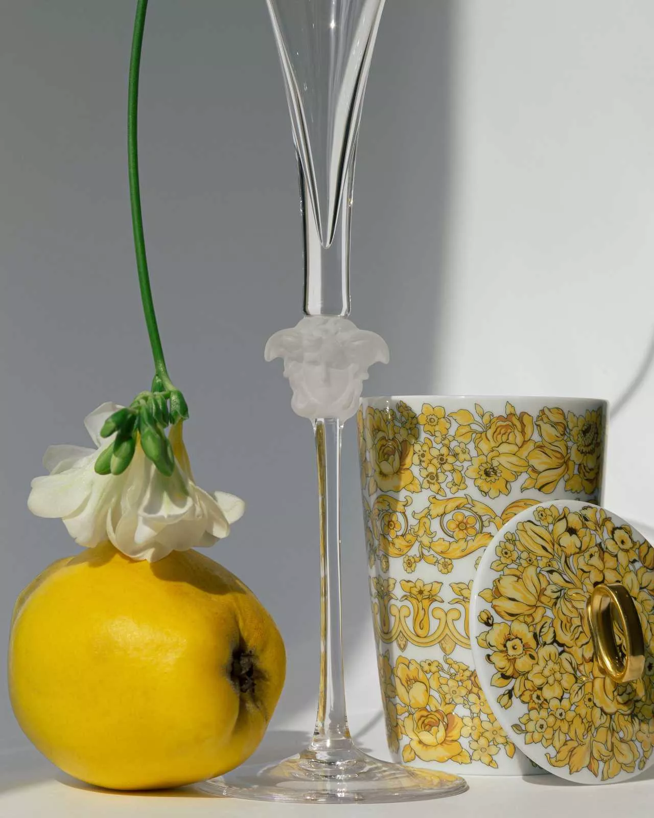 Келих для шампанського 30,3 см Rosenthal Versace Medusa Lumiere (20665-110835-40800) - Фото nav 3