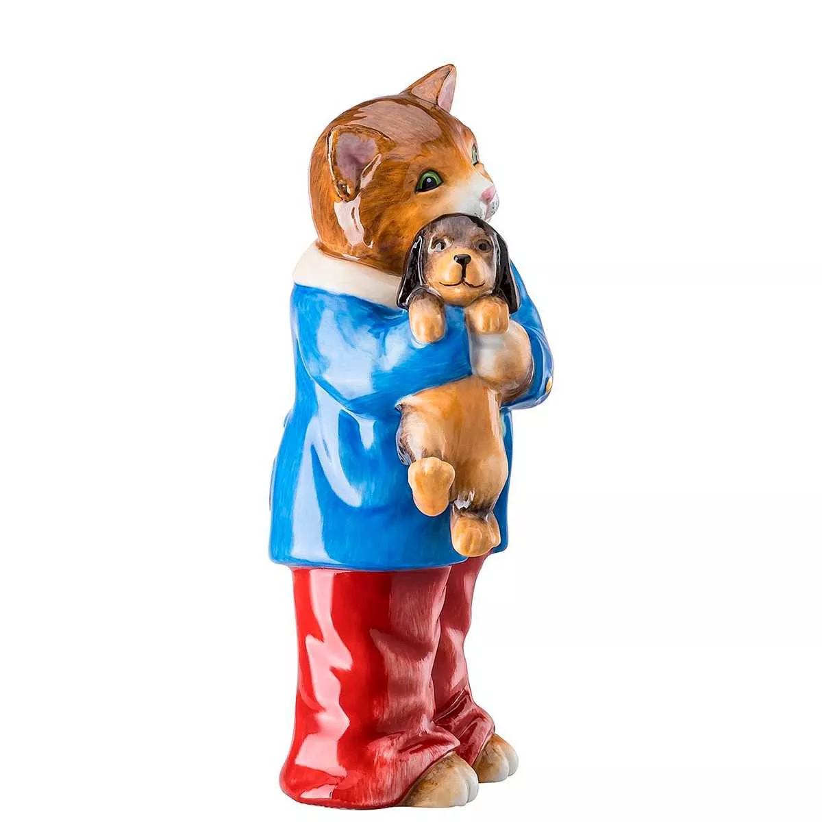 Статуетка «Кіт із цуценям» Hutschenreuther Ostern Dekoriert, висота 13 см (02359-726023-88852) - Фото nav 4