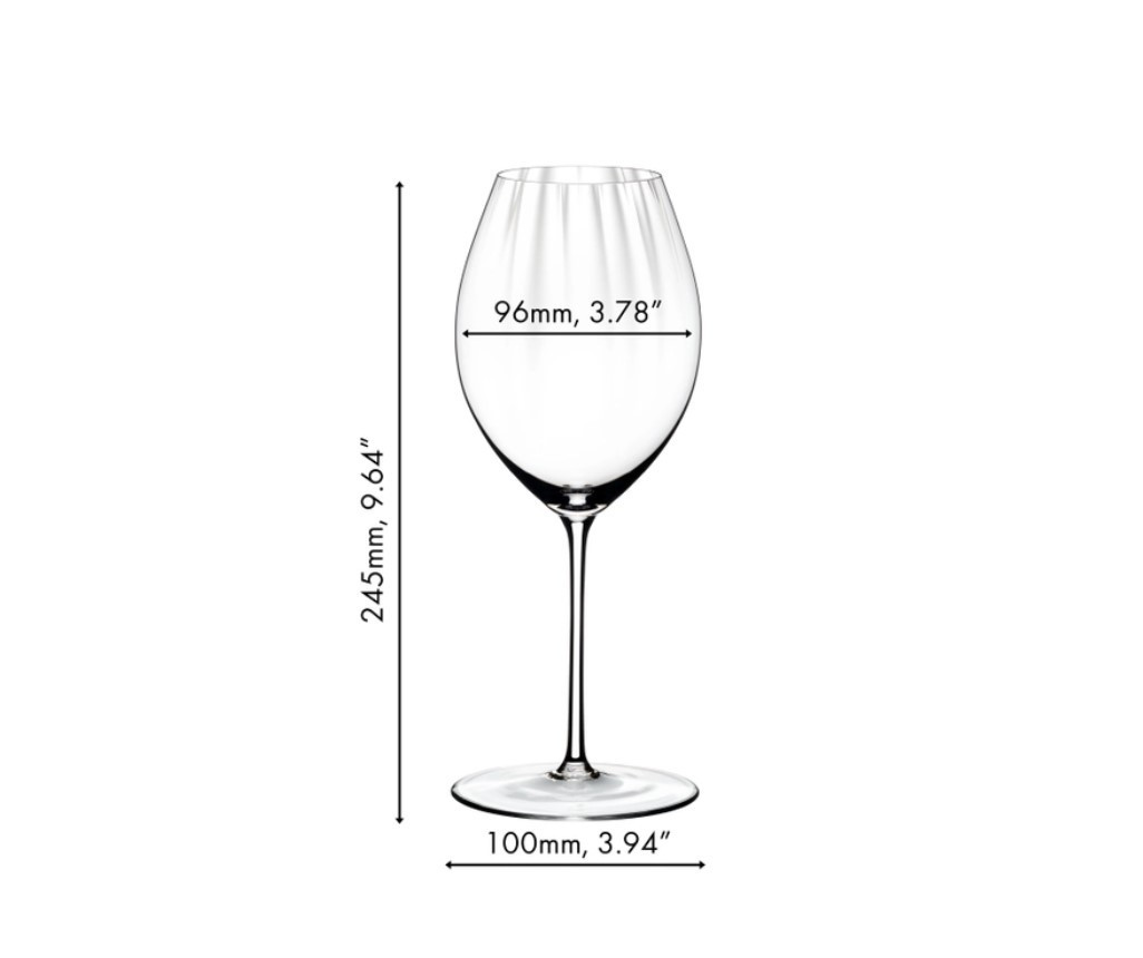 Hабір келихів для червоного вина SHIRAZ Riedel Performance, об'єм 0,631 л, 2 шт (6884/41) - Фото nav 6
