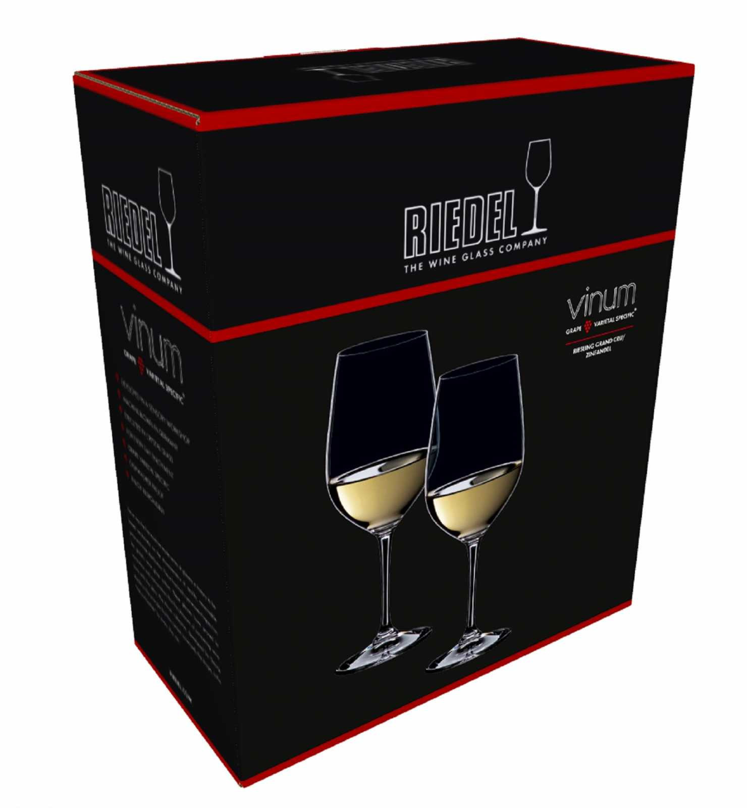 Набір келихів для білого вина ZINFANDEL/RIESLING 0,4 л 2 шт Riedel Vinum (6416/15) - Фото nav 4