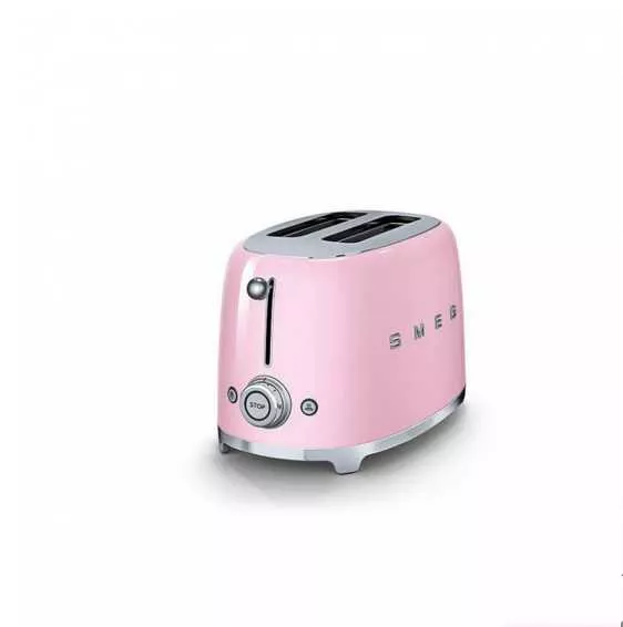 Тостер електричний на 2 тосту Smeg Рожевий (TSF01PKEU) - Фото nav 2