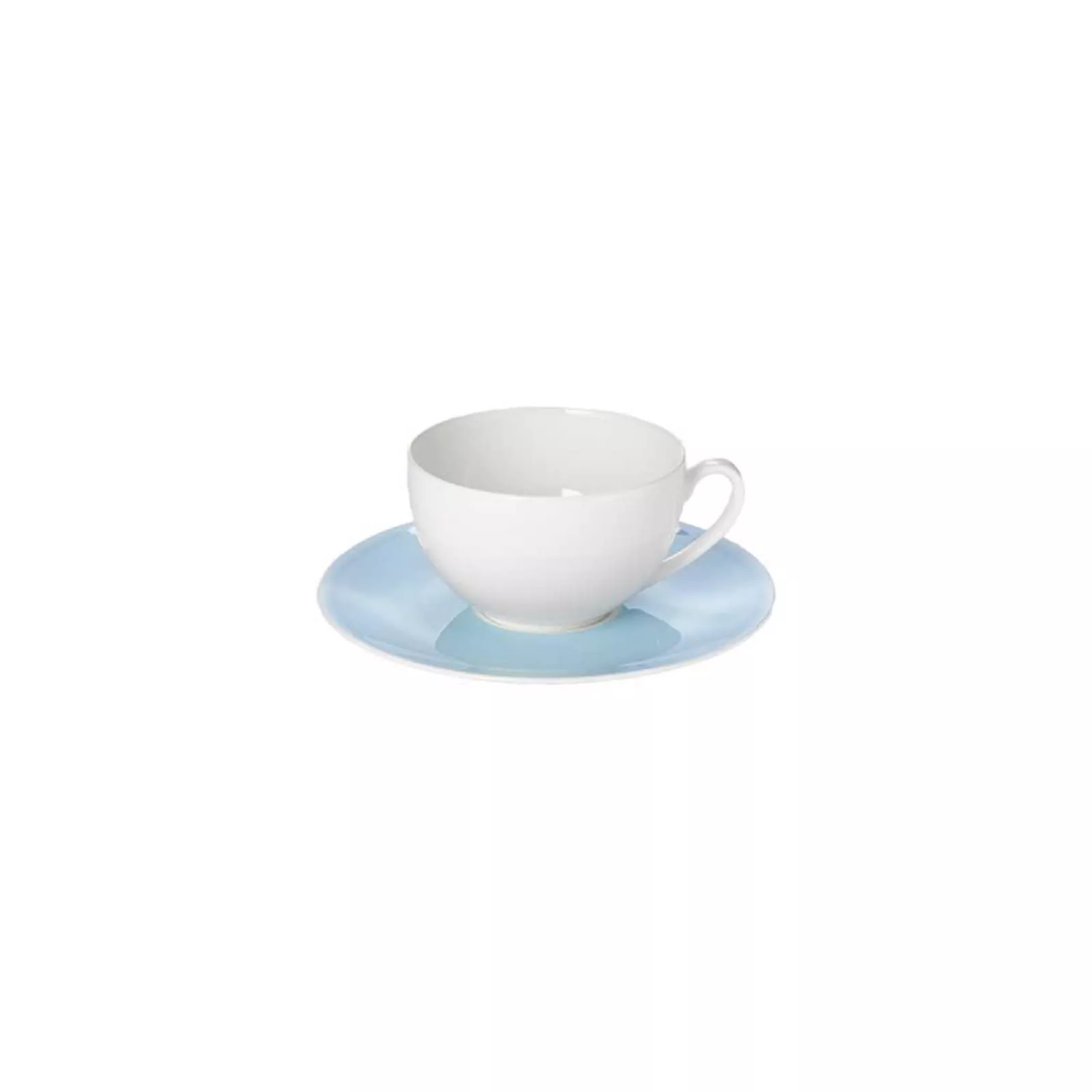 Блюдце для кавової чашки Dibbern Pastell Light Blue/Cream, діаметр 16 см (03109115 06) - Фото nav 2