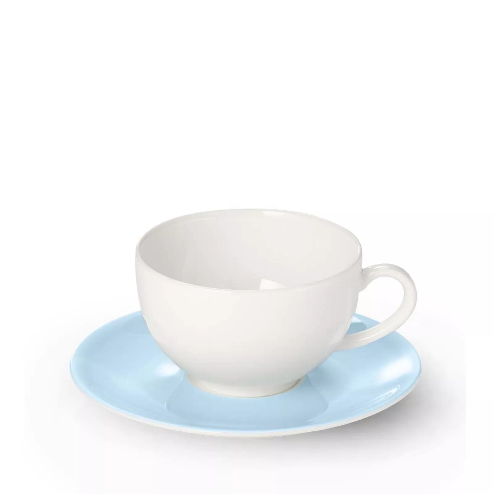 Блюдце для кавової чашки Dibbern Pastell Light Blue/Cream, діаметр 16 см (03109115 06) - Фото nav 4