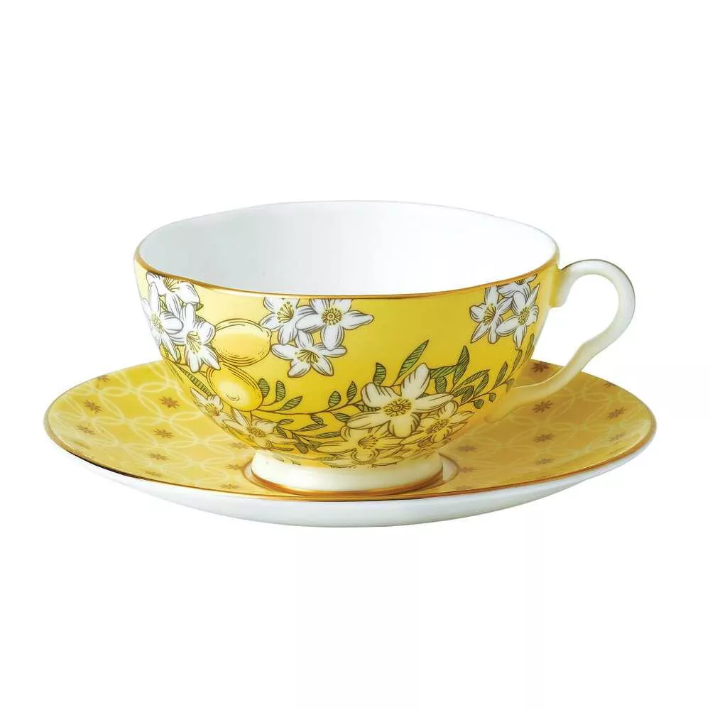 Чашка 0,25 л з блюдцем Wedgwood Tea Garden Lemon&Ginger (40020297) - Фото nav 1