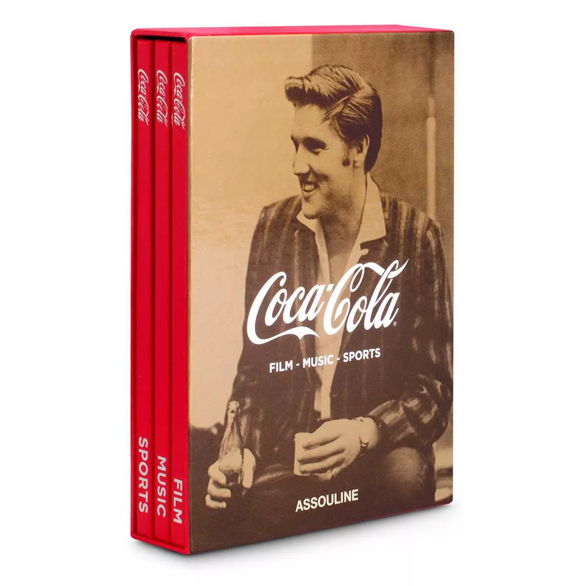 Книга "Coca-Cola Set of 3: Film,Music,Sports" Assouline Collection (9781614281436) - Фото nav 4