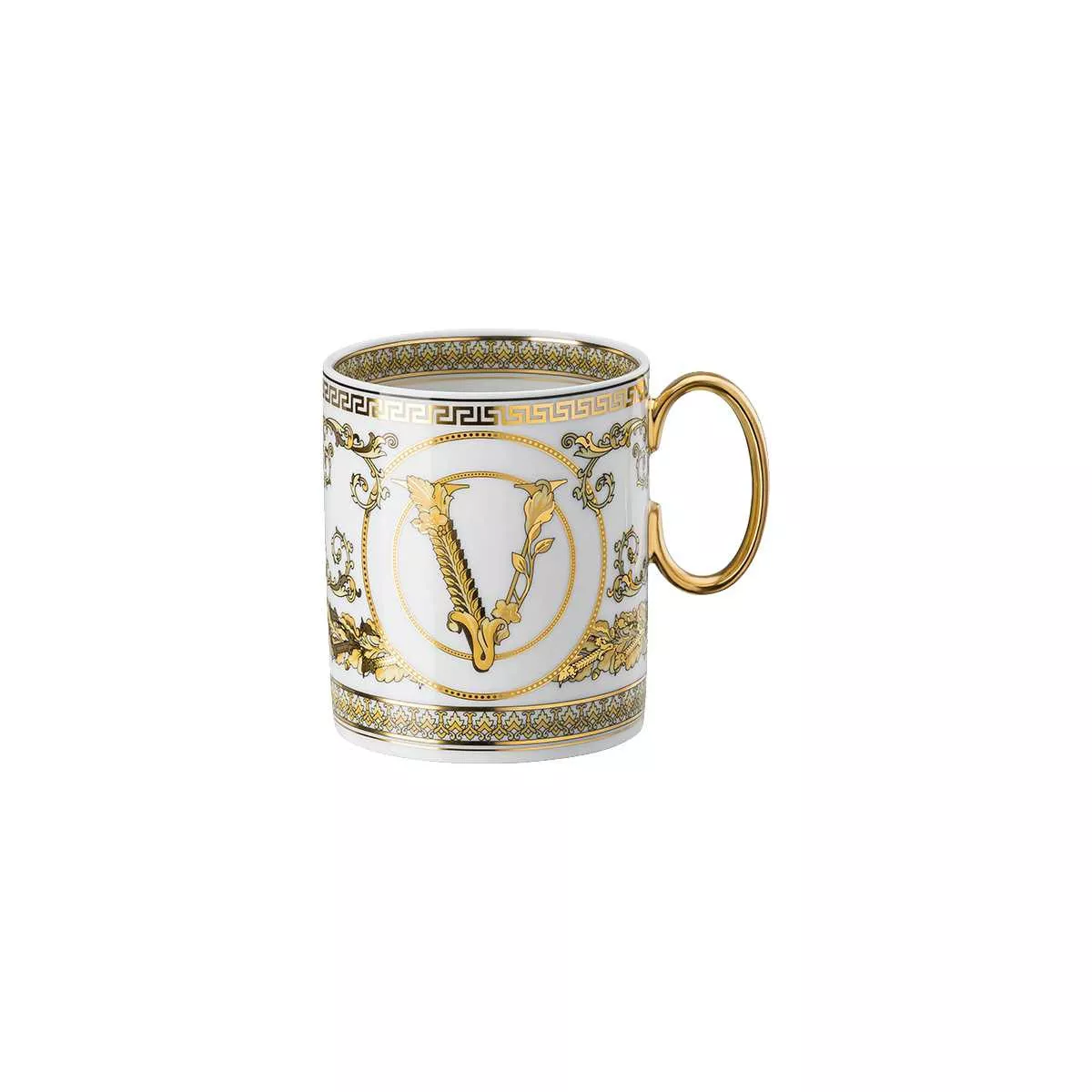 Кухоль з ручкою 0,3 л Rosenthal Versace Virtus Gala White (19335-403730-15505) - Фото nav 1