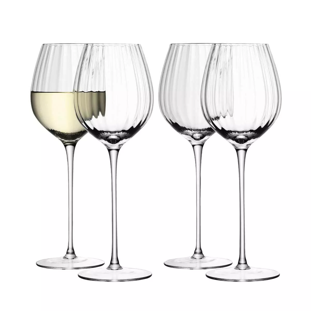 Набір келихів для білого вина LSA Aurelia, об'єм 0,43 л, 4 шт (G845-14-776) - Фото nav 1