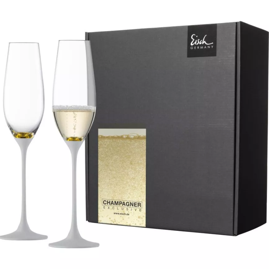 Набір келихів для шампанського Eisch Champagne Exclusiv, об'єм 0,18 л, 2 шт (47750079) - Фото nav 2