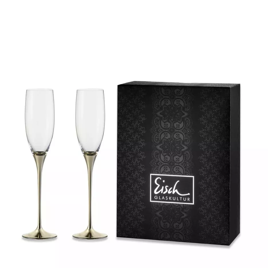 Набір келихів для шампанського Eisch Champagne Exclusiv, об'єм 0,18 л, 2 шт (47750095) - Фото nav 3