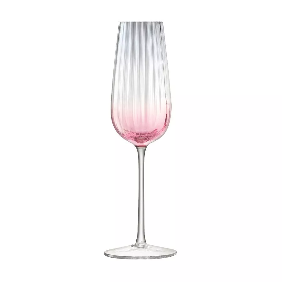 Набір келихів для шампанського LSA Dusk Pink/Grey, об'єм 0,25 л, 2 шт (G1332-09-152) - Фото nav 2