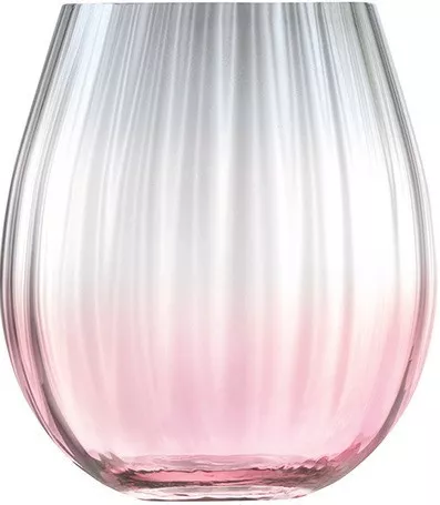 Набор бокалов универсальных 0,42 л 2 шт LSA Dusk Pink/Grey (G1331-15-152) - Фото 1