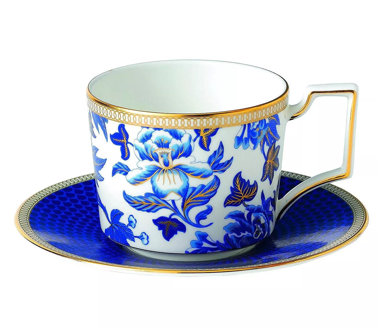 Чашка для чаю 0,22 л з блюдцем Wedgwood Hibiscus (40003900) - Фото nav 2