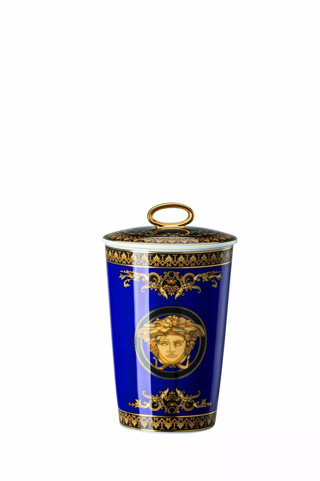 Свічник зі свічкою Rosenthal Versace Medusa Blau (14402-409620-24868) - Фото nav 1