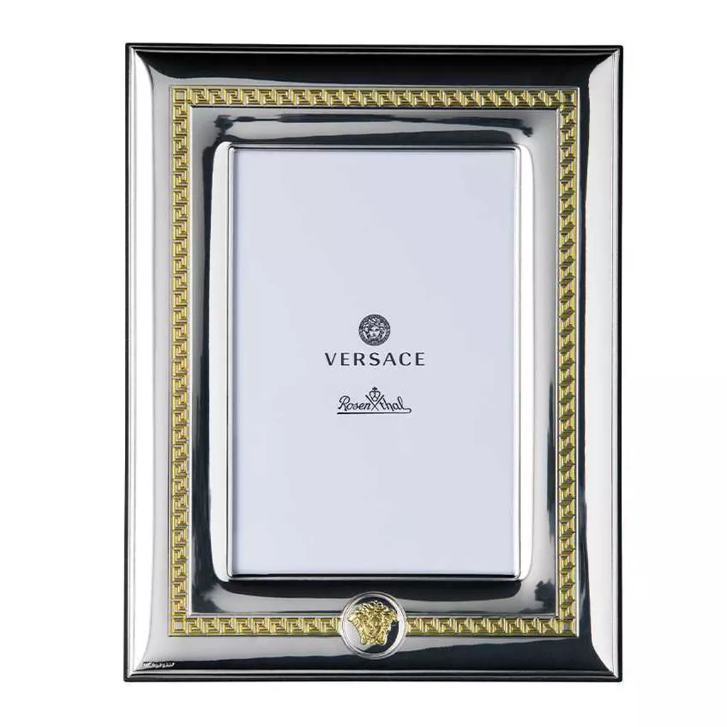 Рамка для фотографій 10х15 см Rosenthal Versace Frames Vhf6 - Silver/Gold (69144-321558-05731) - Фото nav 1