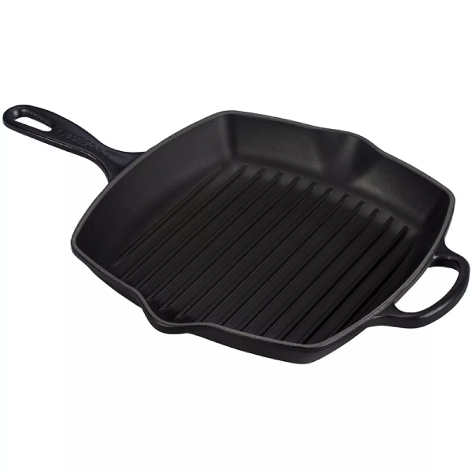 Сковорода-гриль чавунна квадратна Le Creuset Cast Iron Satin Black, діаметр 26 см (20183260000422) - Фото nav 2