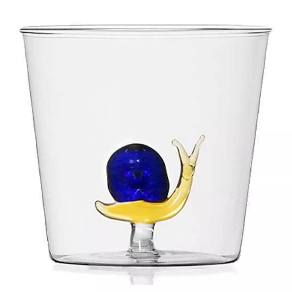 Склянка «Равлик» Ichendorf ANIMAL FARM, об'єм 0,32 л, висота 8,5 см (09352376) - Фото nav 1