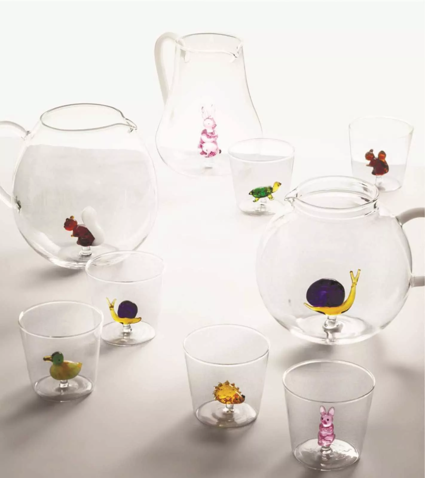 Склянка «Равлик» Ichendorf ANIMAL FARM, об'єм 0,32 л, висота 8,5 см (09352376) - Фото nav 2