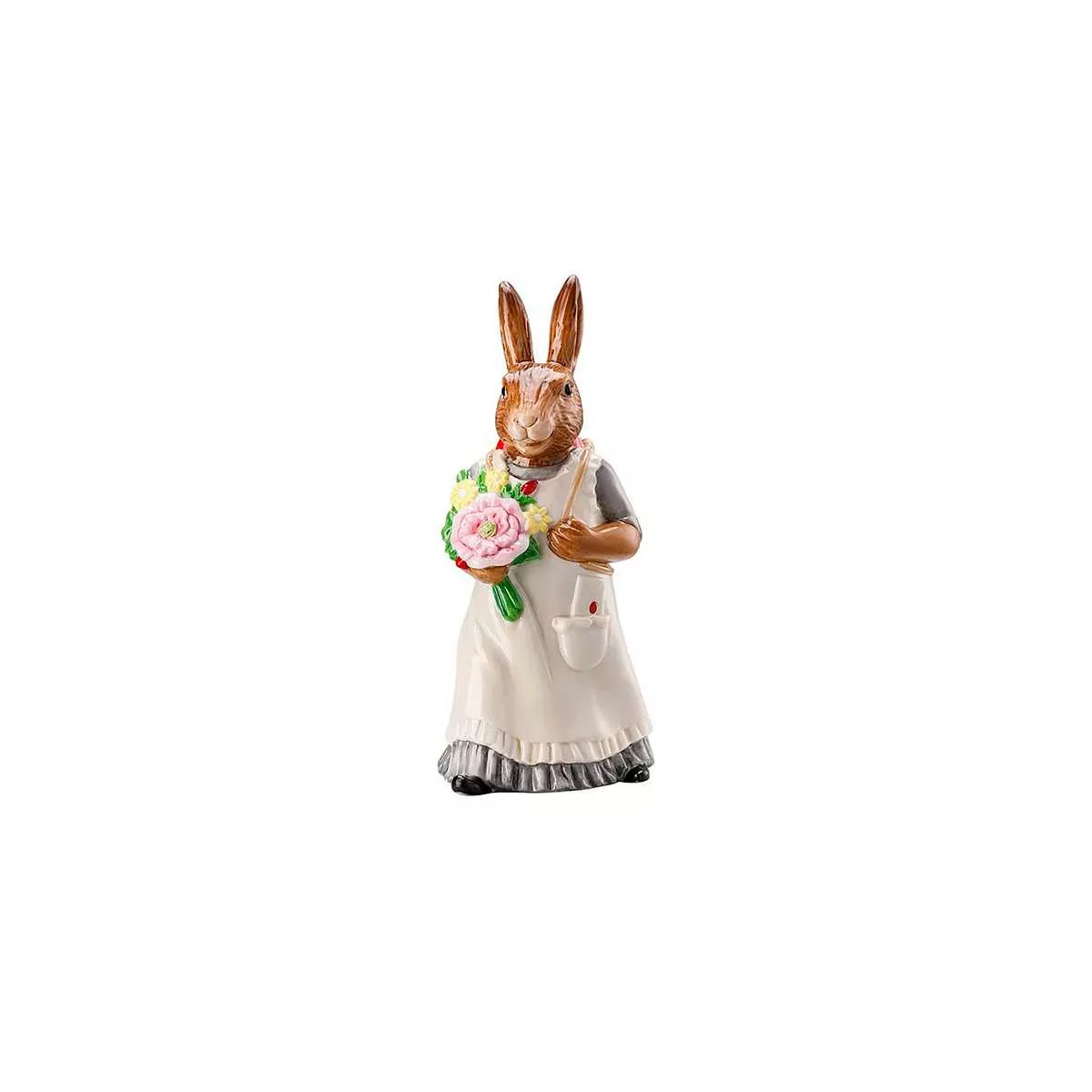 Статуэтка пасхальная "леди кролик с корзиной", 13,5 см Rosenthal Hasenfiguren Dekoriert (02350-726022-88840) - Фото 3