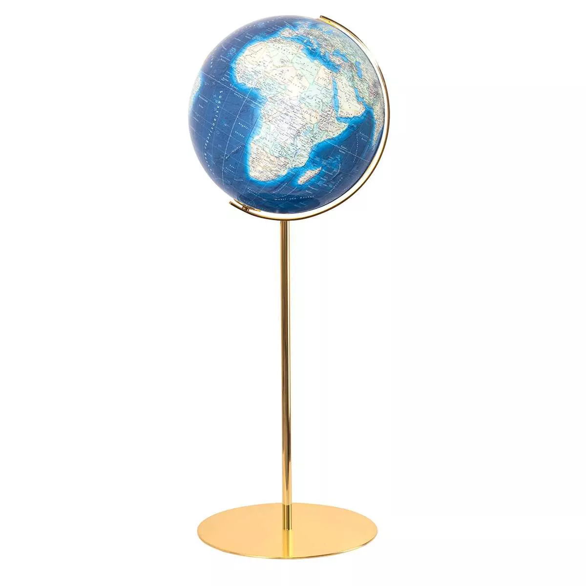 Светильник напольный глобус 40 см Columbus Duo Azzuro Floor Globe (244076 E) - Фото 1