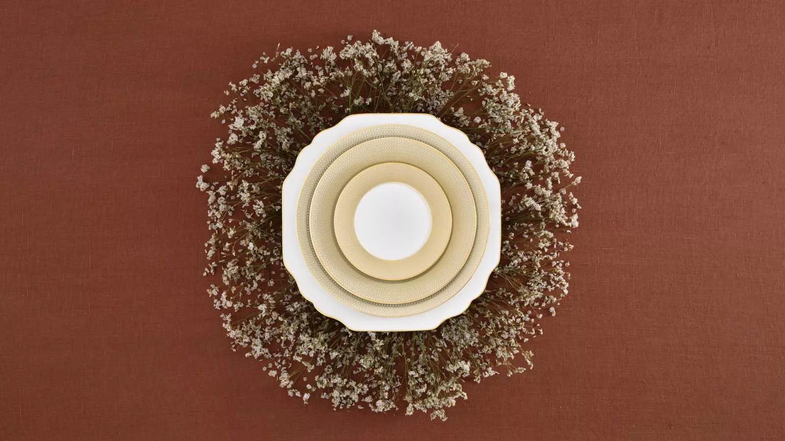 Тарілка обідня 27 см Porcel Infinity (760511147) - Фото nav 3
