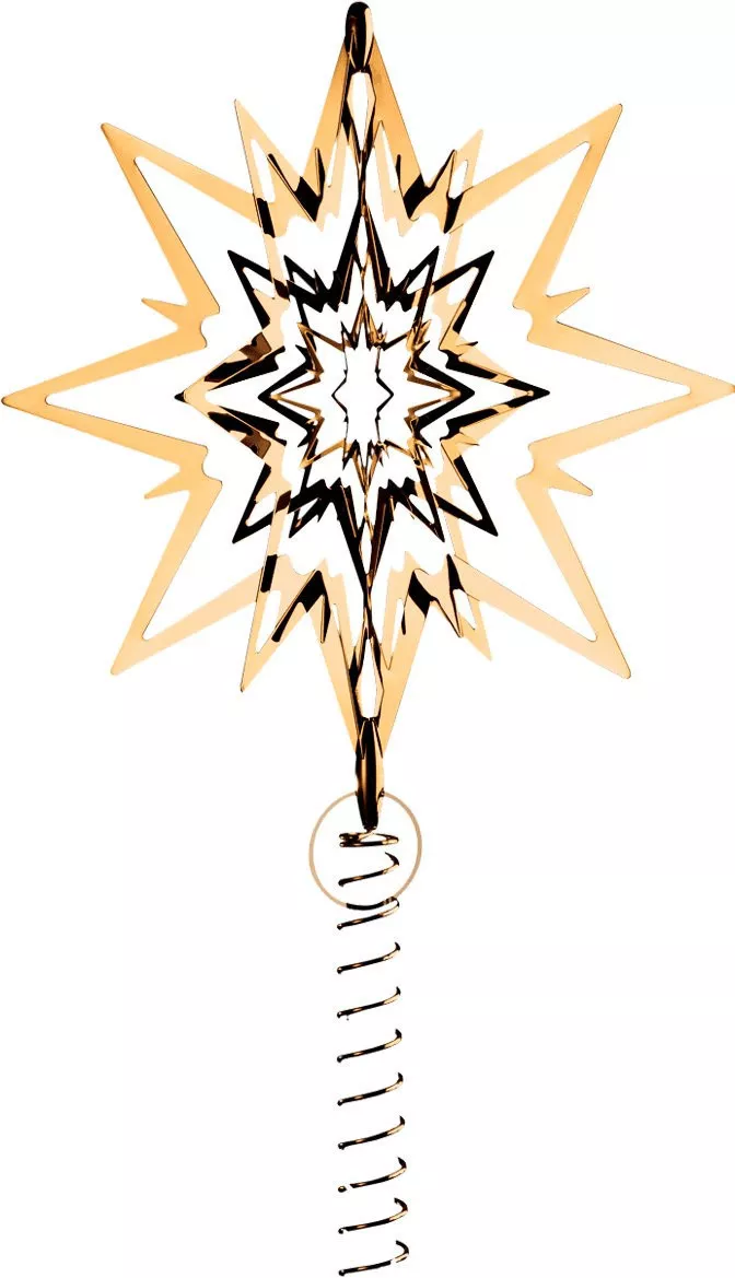 Прикраса декоративна "Зірка" Georg Jensen Top Stars Gold (3404996) - Фото nav 1
